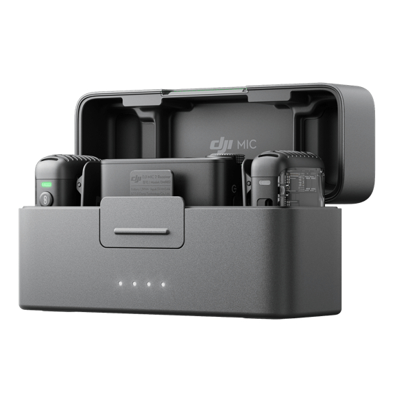 DJI Mic 2 (2 Sender + 1 Empfänger + Ladeschale)