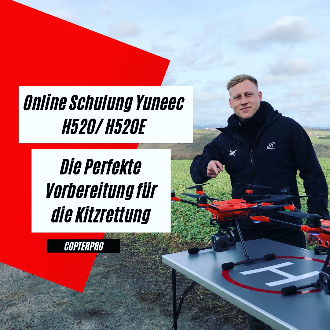 Online Schulung für Yuneec Typhoon H520/ H520E