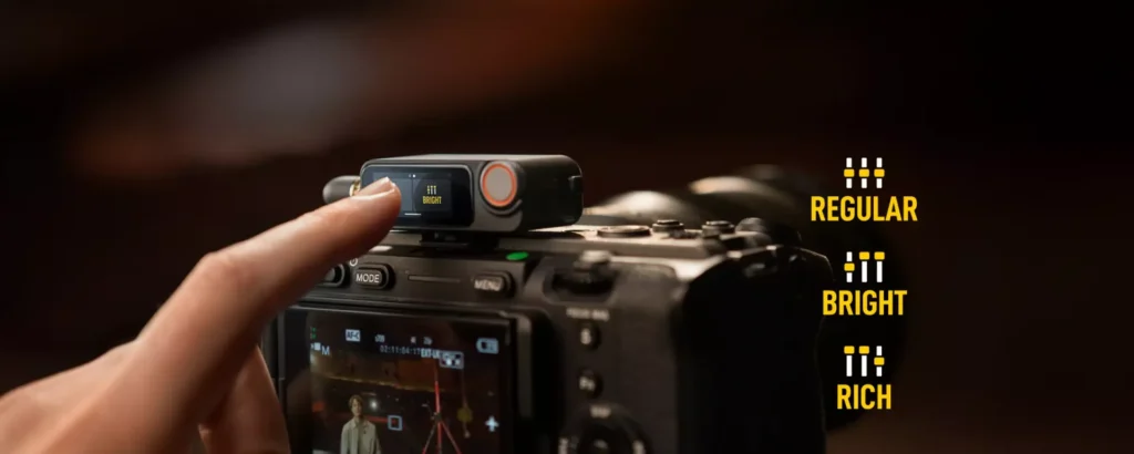 Drei Klangvoreinstellungen, zweistufige Geräuschunterdrückung