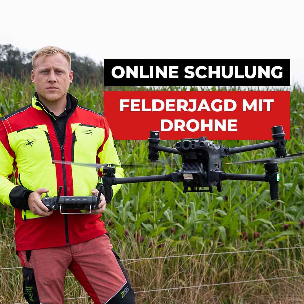 Online Schulung: Felderjagd mit Drohne