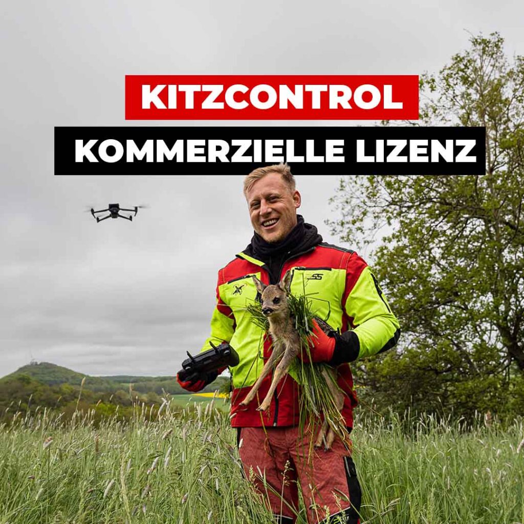 Kitzcontrol Kommerzielle 2-Jahres-Lizenz (für Drohnendienstleister)