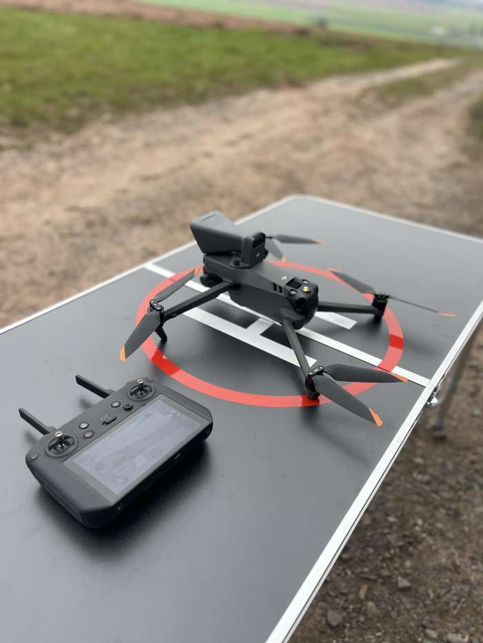 Drohnen Landetisch, Landeplattform für Drohnen klappbar und höhenverstellbare Drohnen Lande Plattform