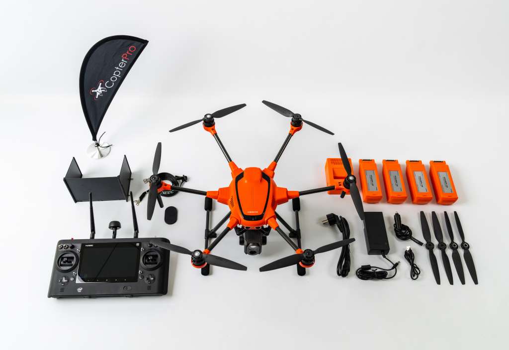 H520E Drohne für Kitzrettung. Der H520E mit Wärmebildkamera