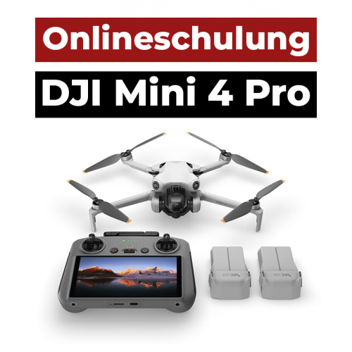 DJI Mini 4 Pro Schulung Online Kurs für Mini 4