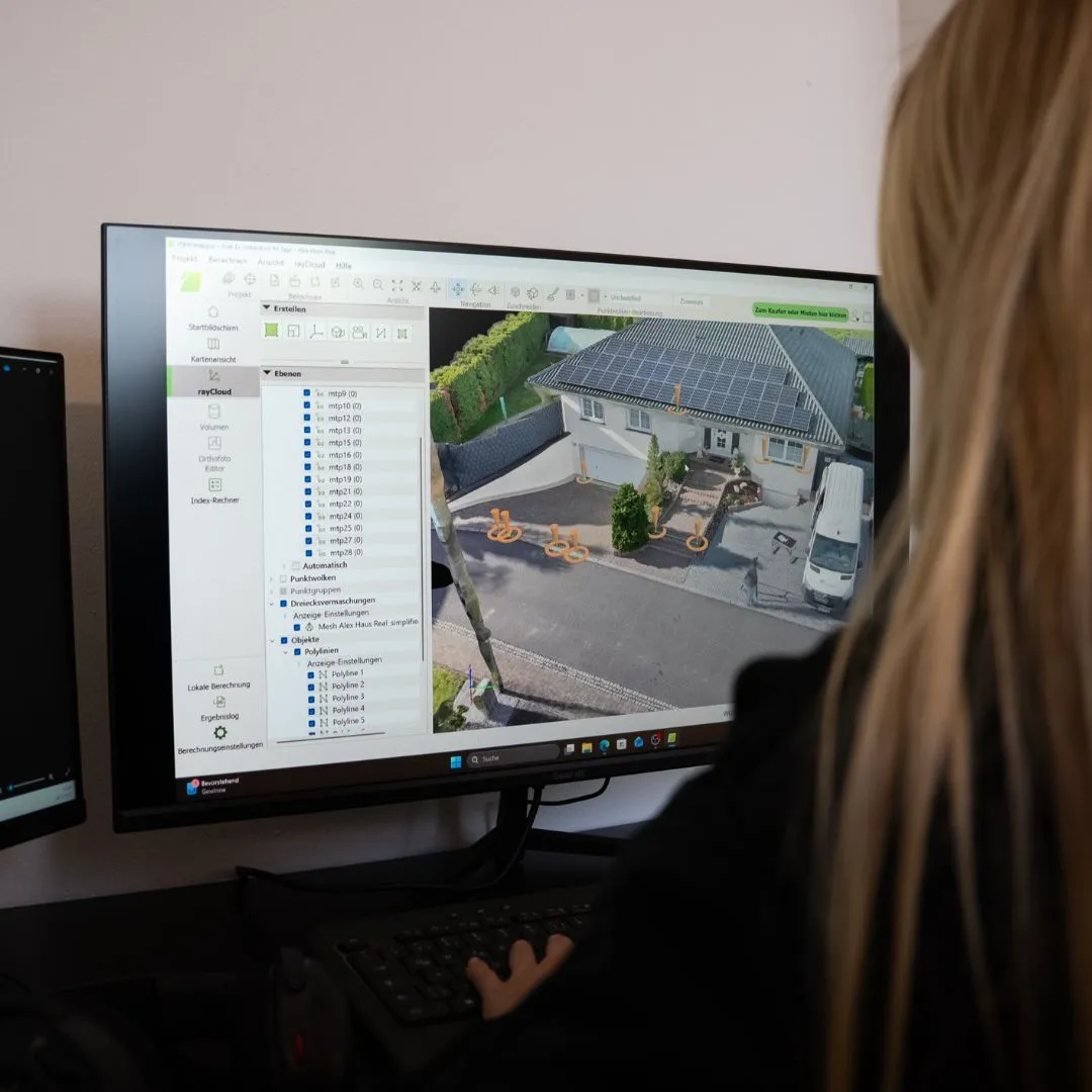 3D-Modellierung mit Drohne vom Flug zum fertigen Modell