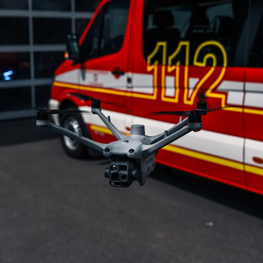 Einsatz Drohnenhangar im BOS Bereich