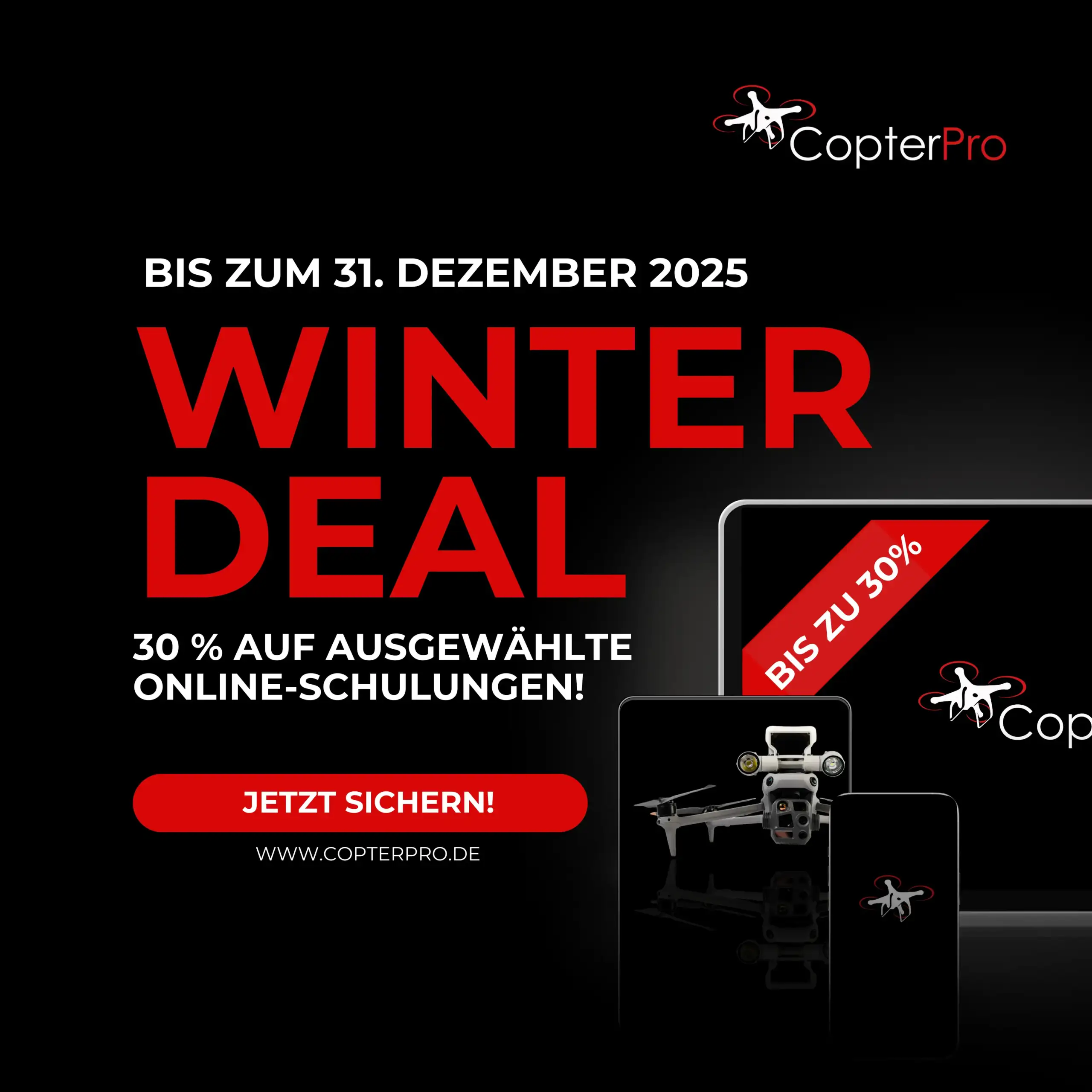 30% auf ausgewählte Onlineschulungen