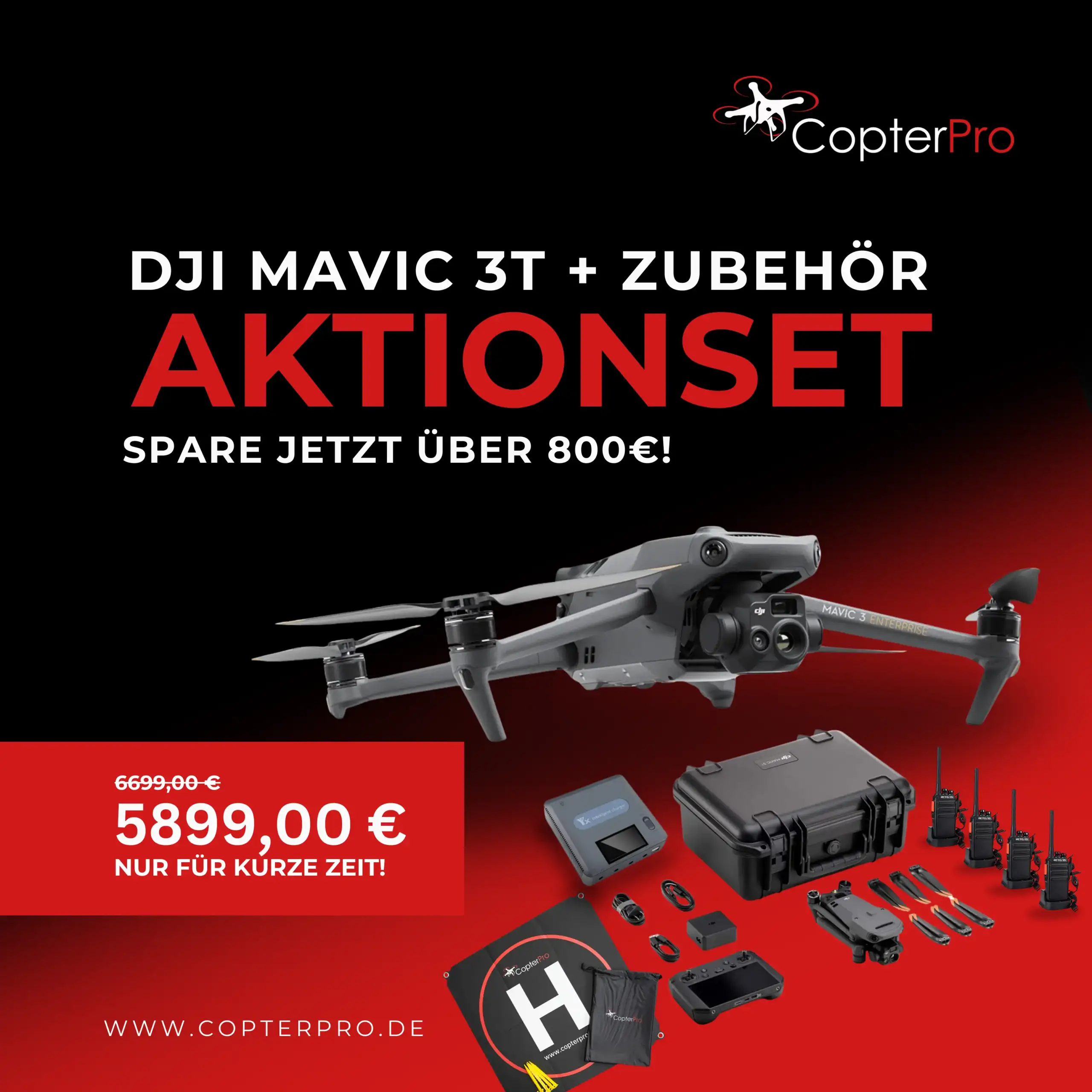 DJi Mavic 3 T Aktionsset